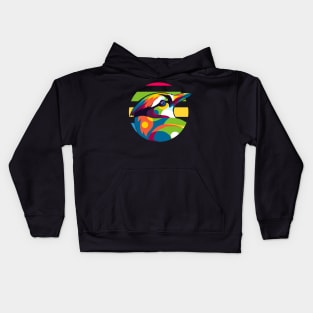 Blue Bird Kids Hoodie